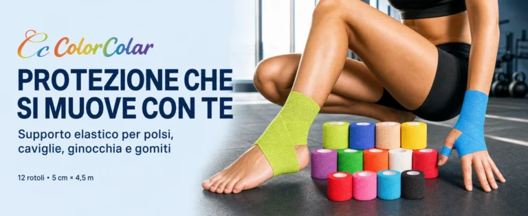 Benda coesiva per sport e palestra: come usarla con attenzione